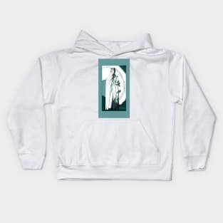 Uta von Naumberg Sketch - digitally altered Kids Hoodie